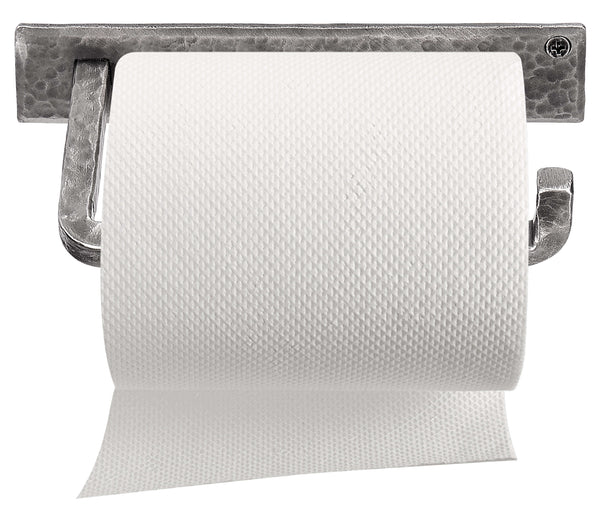 Wall Mounted Iron Toilet Paper Holder  - Gray