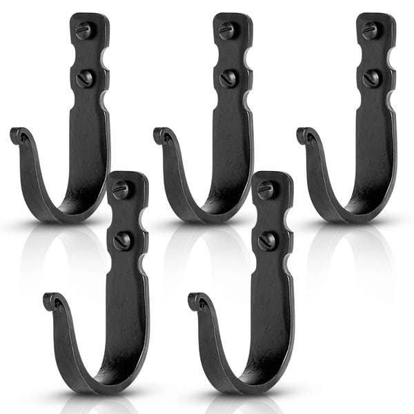 Basic Decorative Wrought Iron Wall Hooks