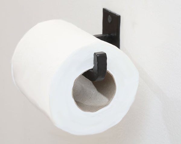 Wall Mounted Iron Toilet Paper Holder 